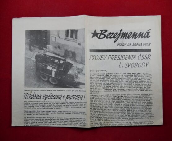 Bezejmenná - úterý 27. srpna 1968