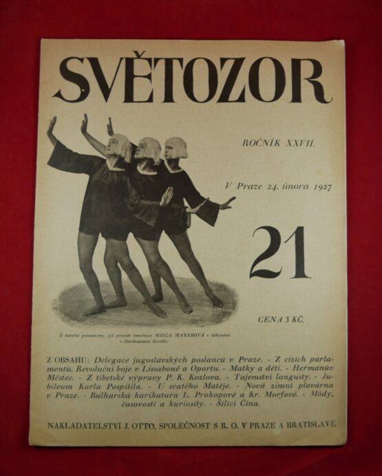 Světozor ročník XXVII. číslo 21, 1927