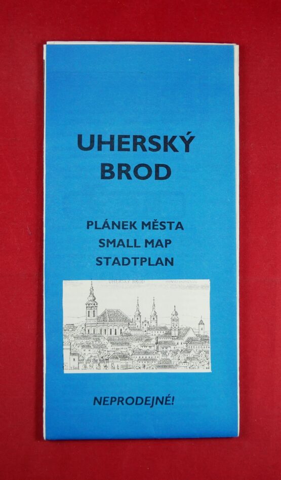 Uherský Brod - plánek města