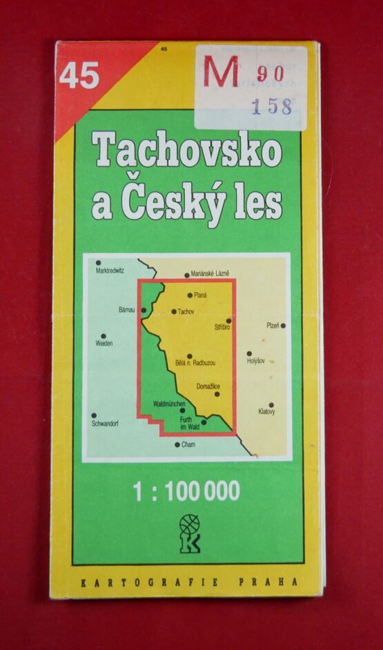 Tachovsko a Český les, 1 : 100 000