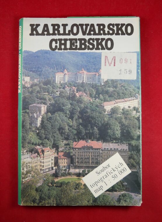 Karlovarsko Chebsko - soubor topografických map 1 : 50 000