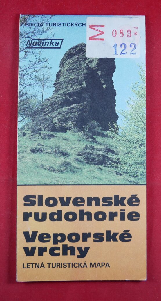 Slovenské rudohorie - Veporské vrchy 1 : 100 000, letná turistická mapa