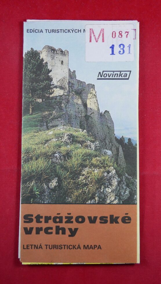 Strážovské vrchy 1 : 100 000, letná turistická mapa