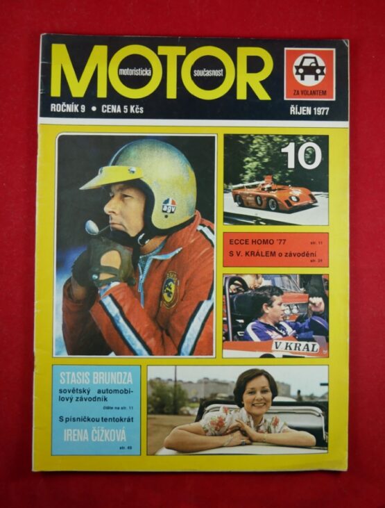 Motor - Motoristická současnost, říjen 1977, ročník 9