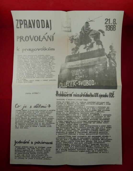 Zpravodaj 21.8.1968