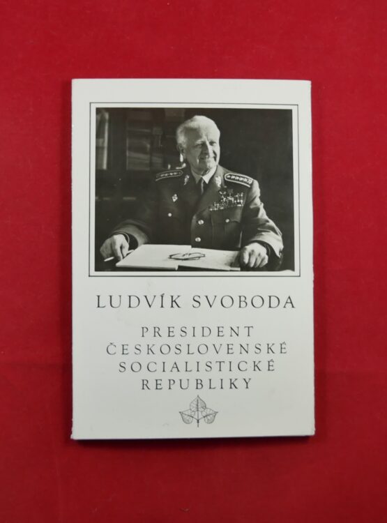 Ludvík Svoboda President Československé socialistické republiky