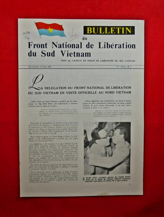 Bulletin du Front National de Libération du Sud Vietnam 4/1962