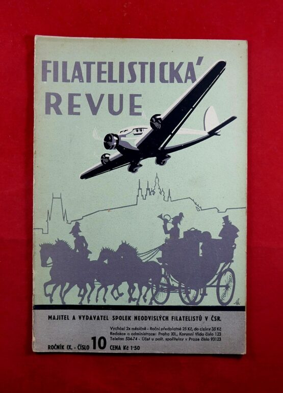 Filatelistická revue, ročník IX., číslo 10